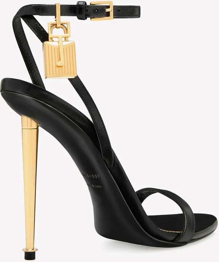 105 Padlock Leather Sandals - Image 2
