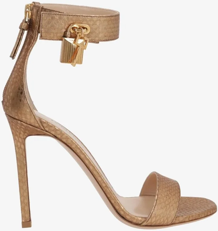 105 Padlock Leather Sandals