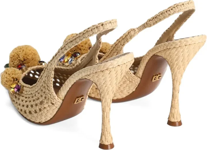 105m Pompom-Detail Pumps - Image 3