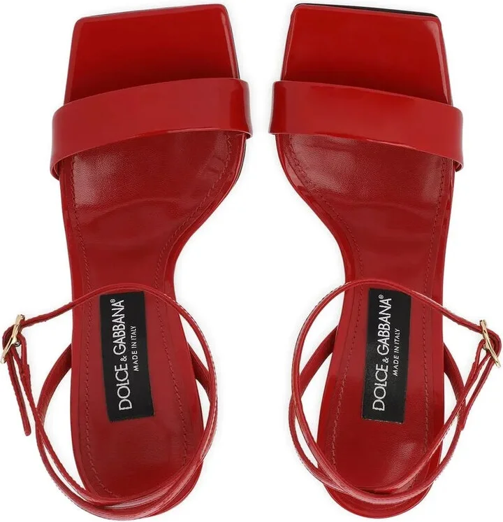 105mm 3.5 Patent Leather Sandals - Image 4