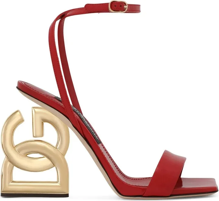 105mm 3.5 Patent Leather Sandals