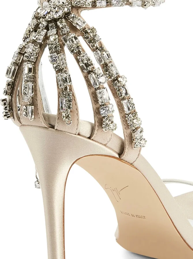 105mm Adele Crystal sandals - Image 4