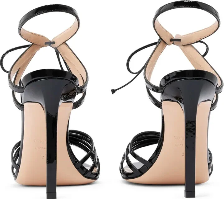 105mm Angelica Ankle Strap Sandals - Image 3
