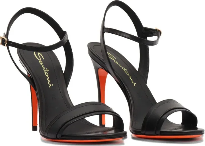 105mm Ankle-Strap Heeled Sandals - Image 2