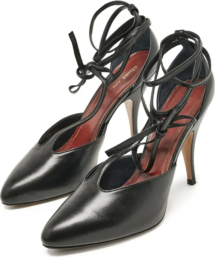 105mm Ankle-Tie Pumps - Image 2