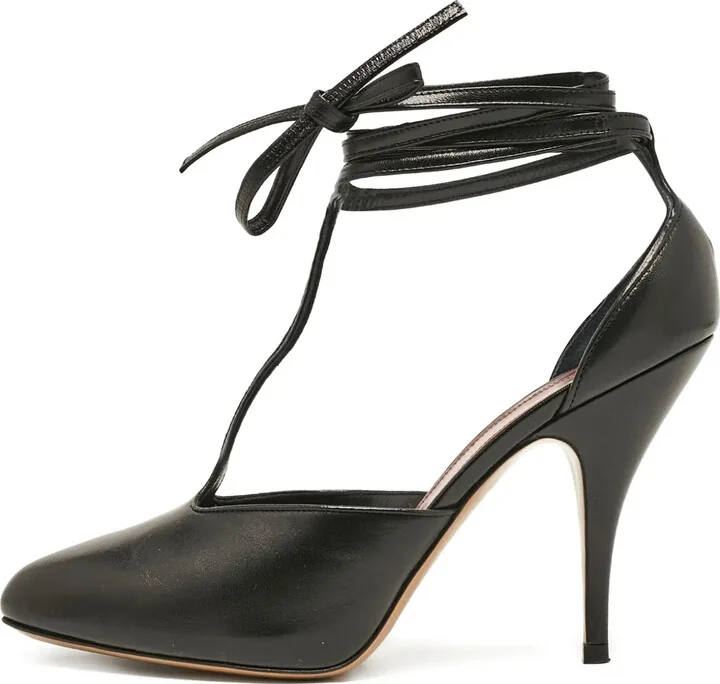 105mm Ankle-Tie Pumps