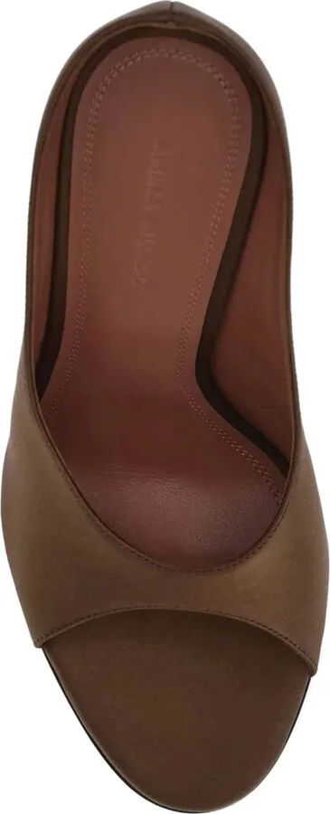 105mm Anok satin peep-toe sandals - Image 3