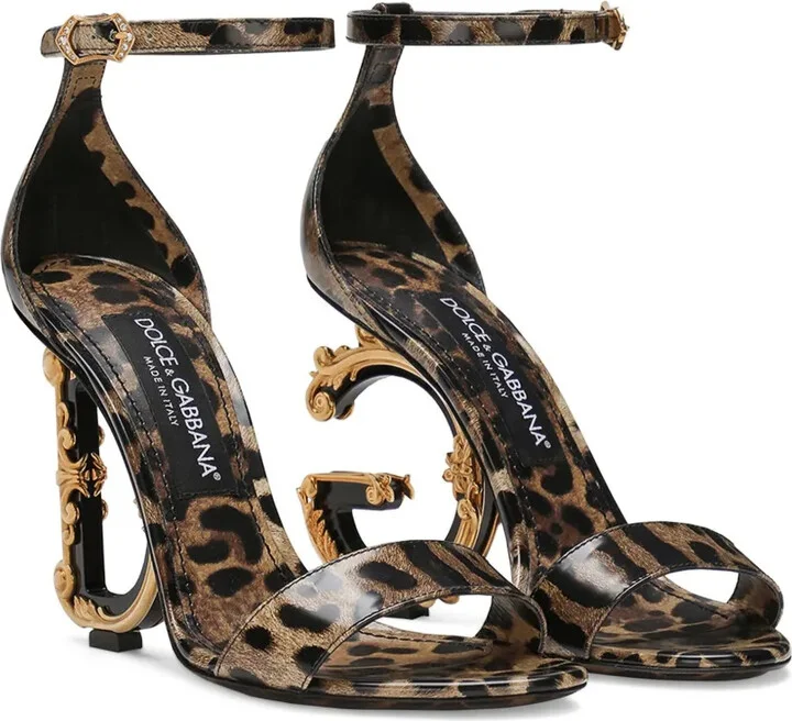 105mm Baroque DG-heel sandals - Image 2
