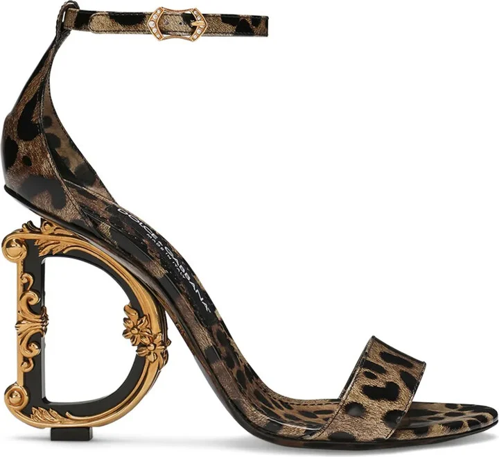 105mm Baroque DG-heel sandals