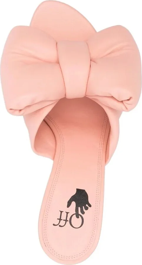105mm Bow-Detail Padded Sandals - Image 4