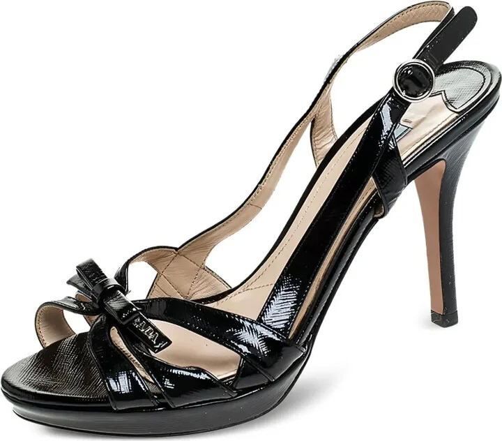 105mm Bow-Detail Strappy Sandals - Image 2