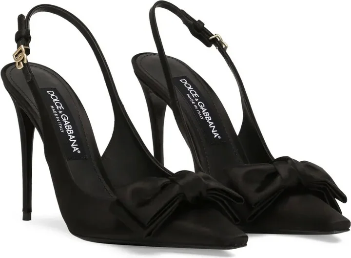 105mm Bow-Detailing Silngback Pumps - Image 2
