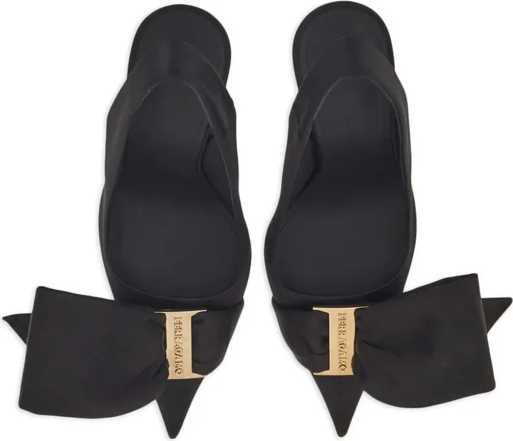 105mm Bow Slingback Pumps - Image 4