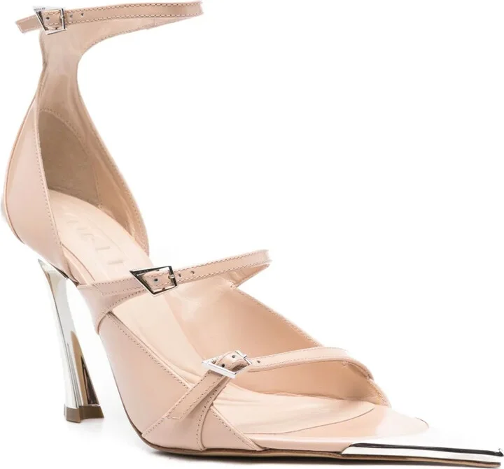 105mm Brushed Sandals - Image 2