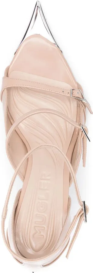 105mm Brushed Sandals - Image 4