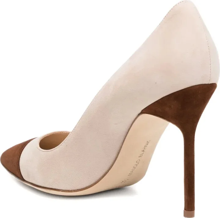 105mm Capcour heeled pumps - Image 3