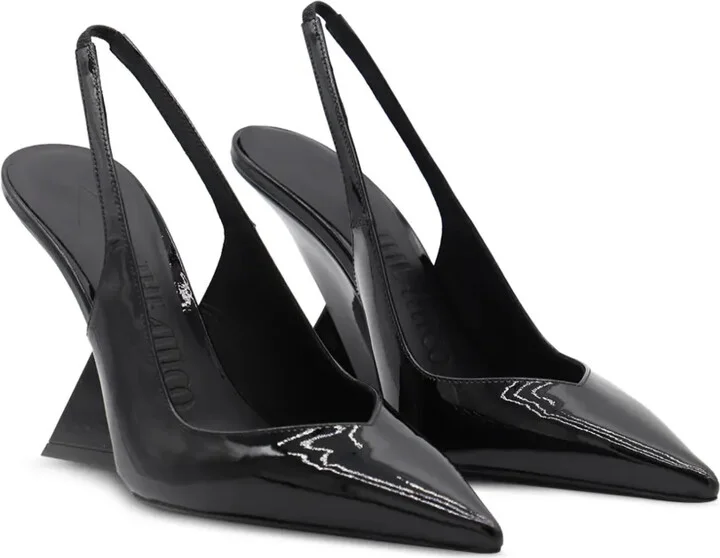 105mm Cheope leather pumps - Image 2