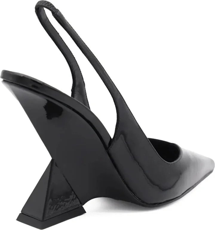 105mm Cheope leather pumps - Image 3
