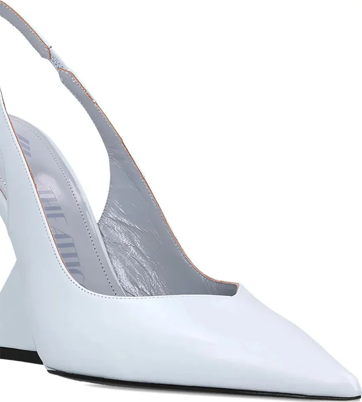 105mm Cheope slingback wedge pumps - Image 3