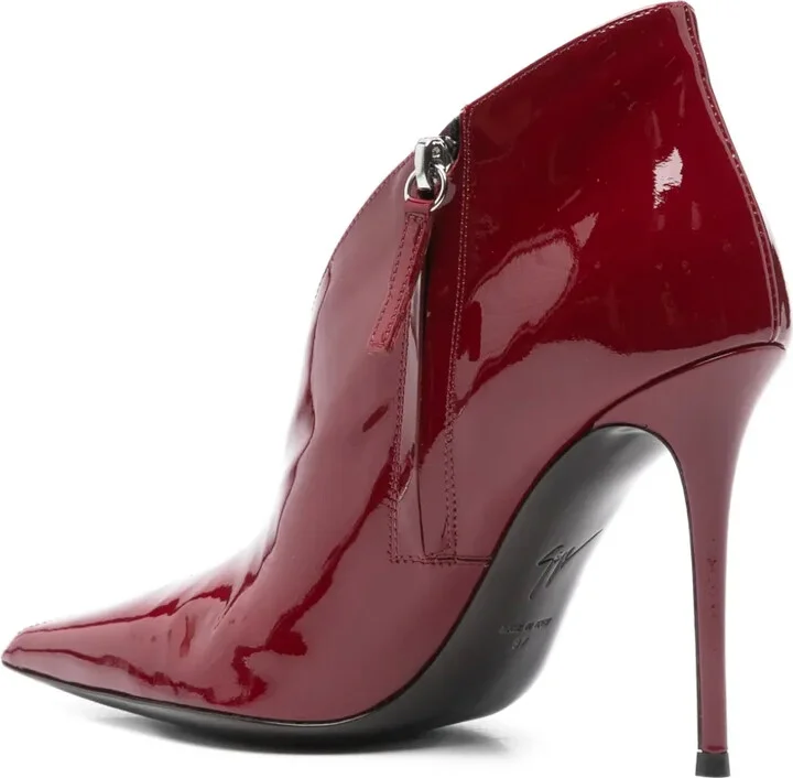 105mm Cluedo pointed-toe ankle boots - Image 3