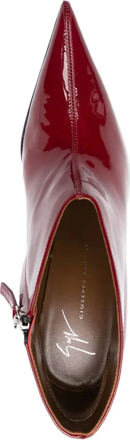 105mm Cluedo pointed-toe ankle boots - Image 4