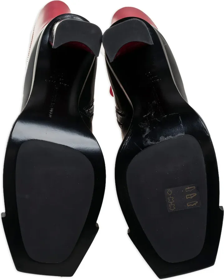 105mm Colour-Block Ankle Boots - Image 5