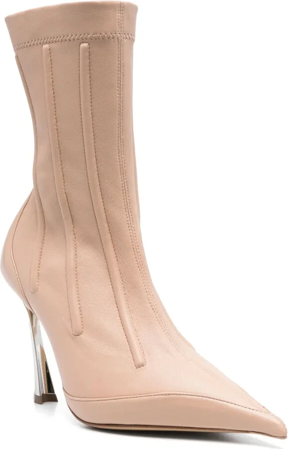 105mm Corset Ankle Boots - Image 2