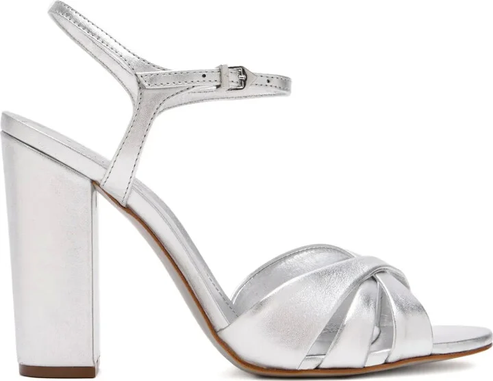 105mm Crossover Ankle-Strap Heeled Pumps