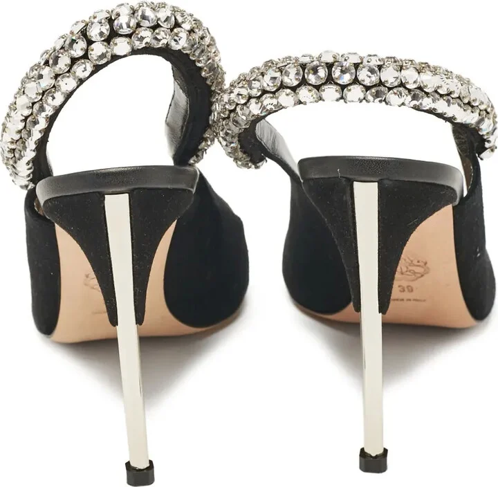 105mm Crystal-Embellished Pumps - Image 3