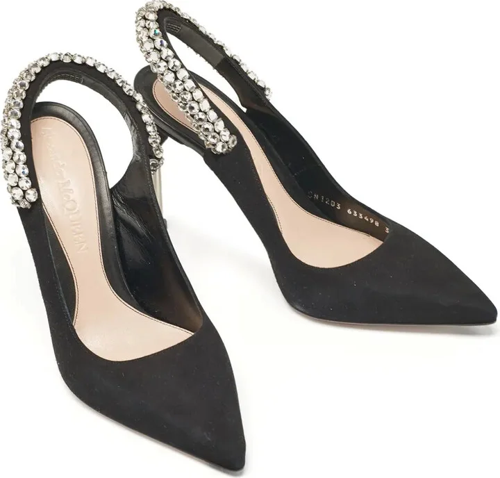 105mm Crystal-Embellished Pumps - Image 5