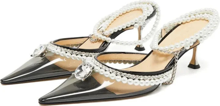 105mm Crystal-Embellished Pumps - Image 2