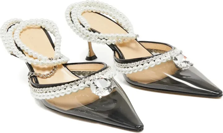 105mm Crystal-Embellished Pumps - Image 3
