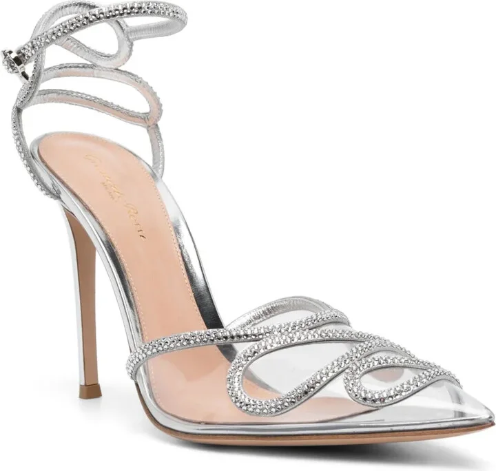105mm Crystal-Embellished Pumps - Image 2
