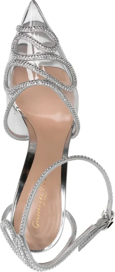 105mm Crystal-Embellished Pumps - Image 4