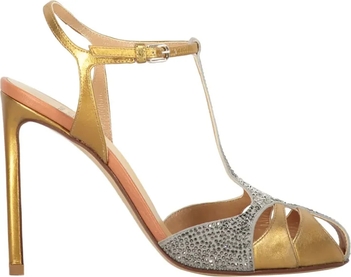 105mm Crystal-Embellished Pumps