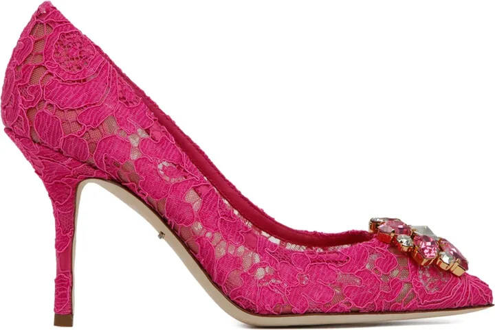 105mm Crystal-Embellished Pumps