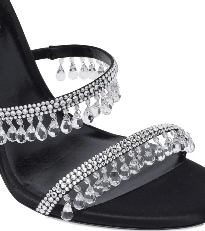 105mm Crystal-Embellished Sandals - Image 4
