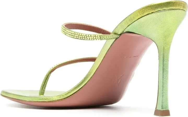 105mm Crystal-Embellished Sandals - Image 3