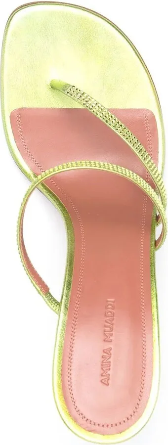 105mm Crystal-Embellished Sandals - Image 4