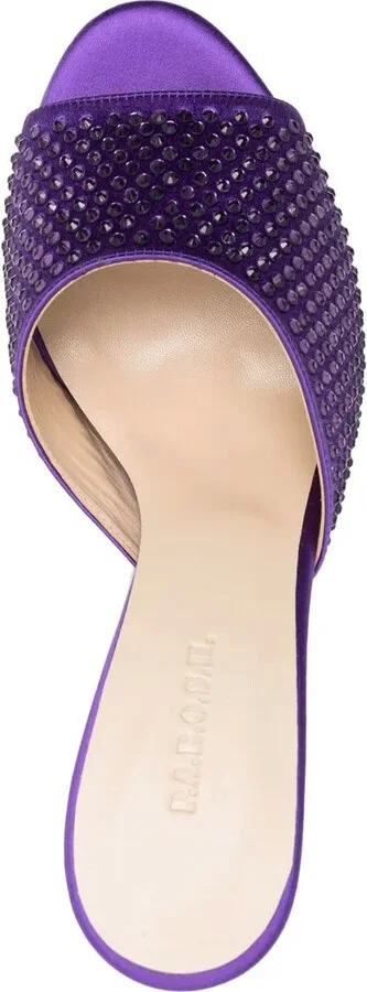 105mm Crystal-Embellished Sandals - Image 4