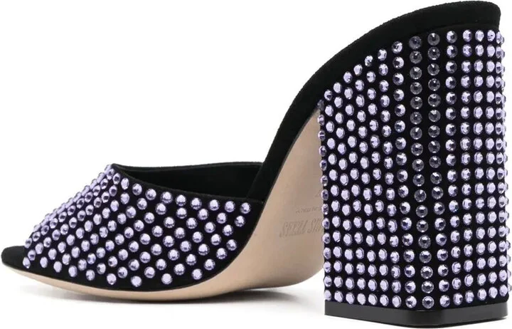 105mm Crystal-Embellished Sandals - Image 3