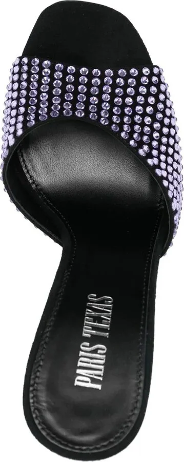 105mm Crystal-Embellished Sandals - Image 4