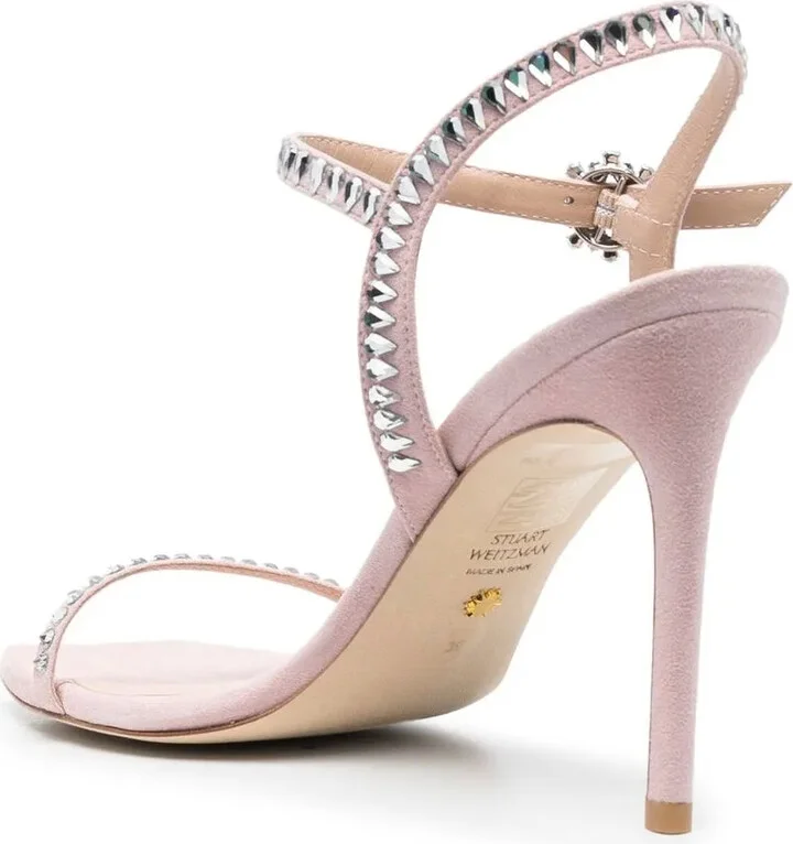 105mm Crystal-Embellished Sandals - Image 3