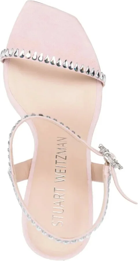 105mm Crystal-Embellished Sandals - Image 4