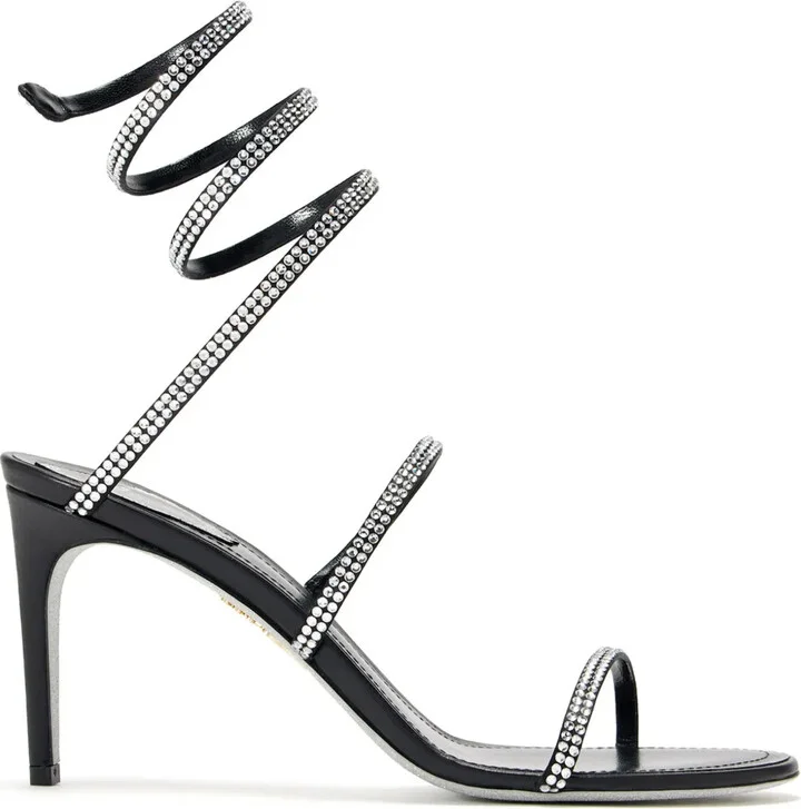 105mm Crystal-Embellished Sandals