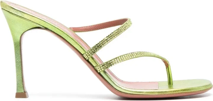 105mm Crystal-Embellished Sandals