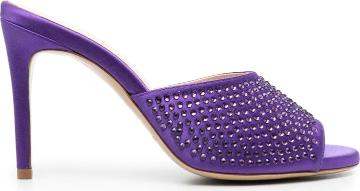 105mm Crystal-Embellished Sandals