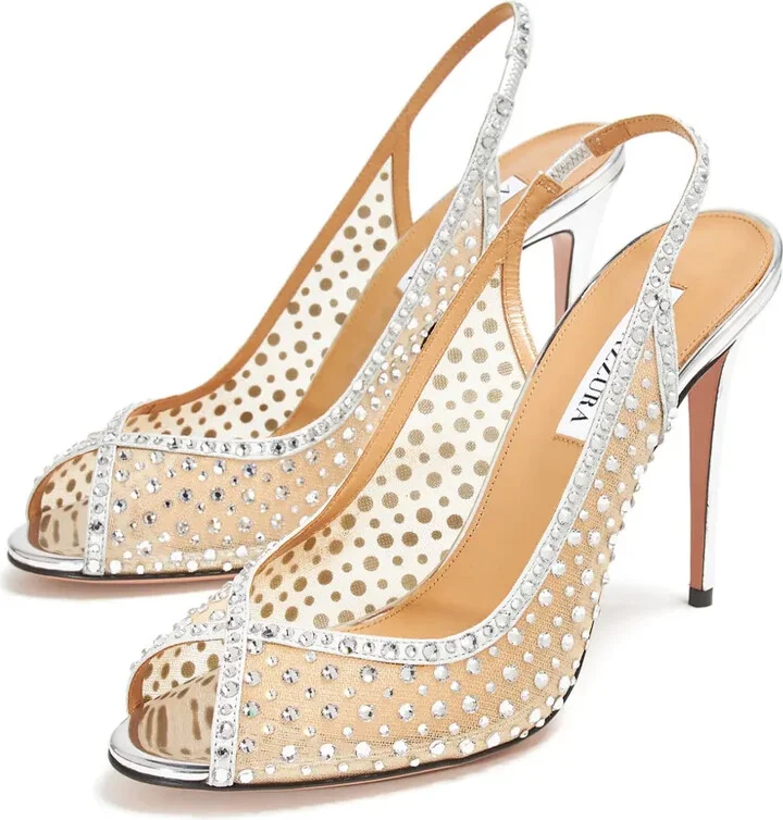 105mm Crystal Lover sandals - Image 4