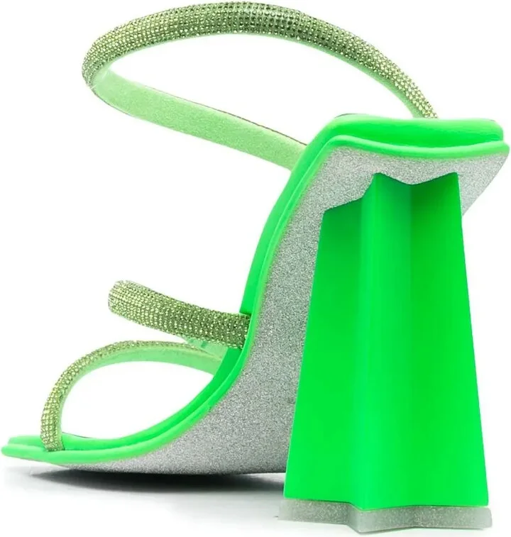 105mm Crystal-Strap Sandals - Image 3