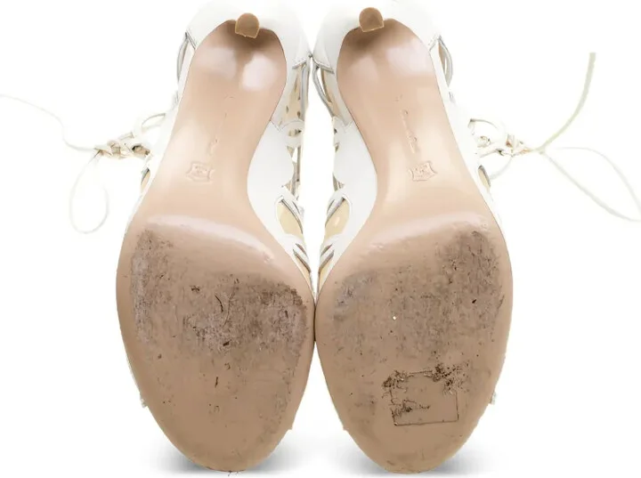 105mm Cut-Out Heeled Sandals - Image 3